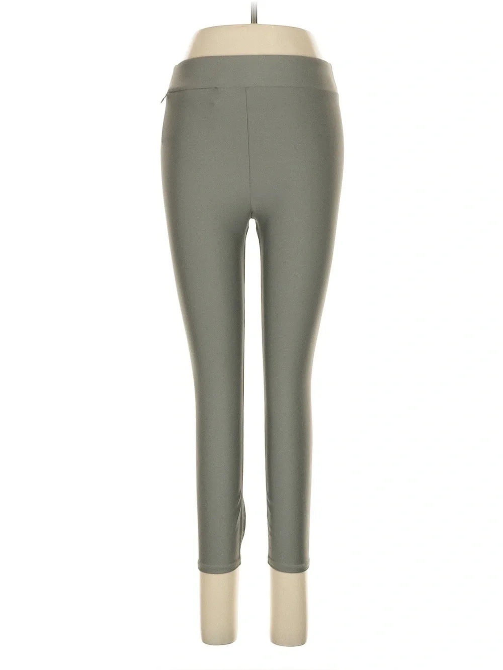 ALO Yoga High Waist Leggings Gray Taupe Size M